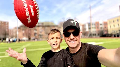 Michael Marszalek and Max at the park — New York City